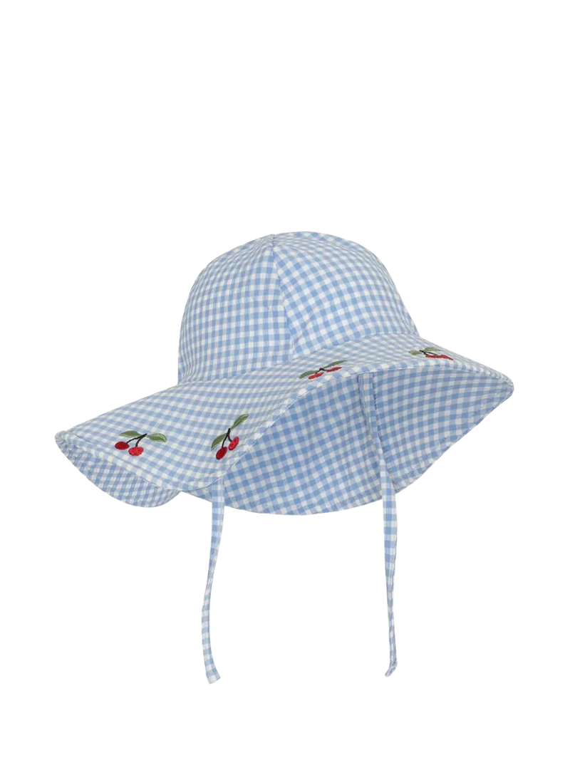 Konges Sløjd Soline seersucker swim hat - British product
