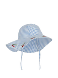 Konges Sløjd Soline seersucker swim hat - British product