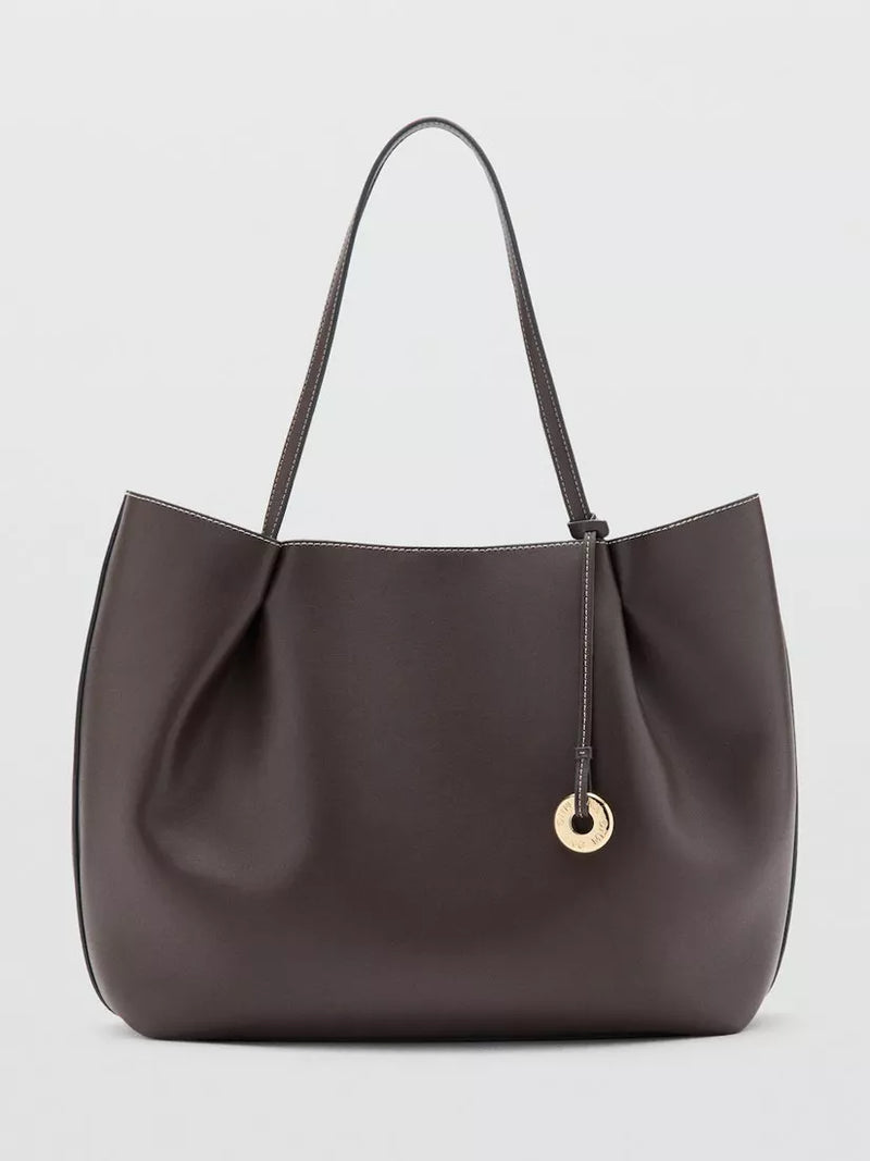 Mango slouchy tote bag, UK version
