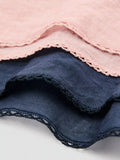 Mango plain navy scarf pack of two 25cm - British product