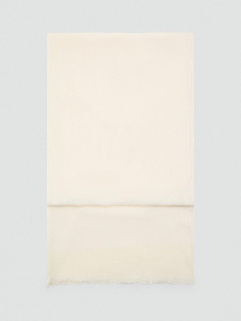 Mango scarf fringed edge viscose 90cm, imported from the UK