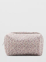 John Lewis Mango Travel Make Up Bag Off White Quilted Floral- Buy online at McGrocer