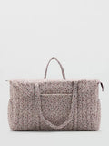 Mango floral quilted weekend maternity bag Off White/Multi (British brand)