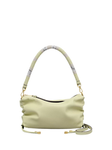 John Lewis Radley Eden Row Leather Small Zip Top Cross Body Bag, Lemongrass- Buy online at McGrocer