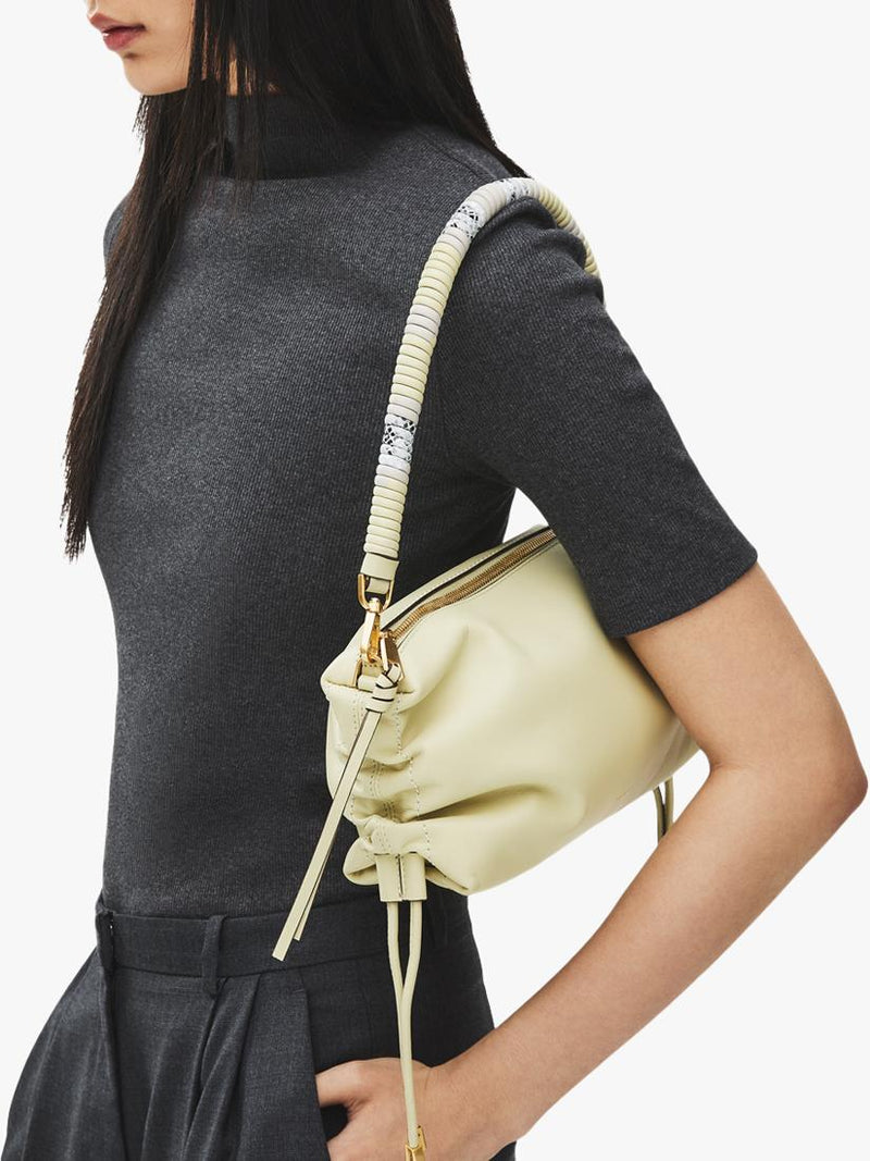 Radley Eden Row leather cross body bag lemongrass, UK version