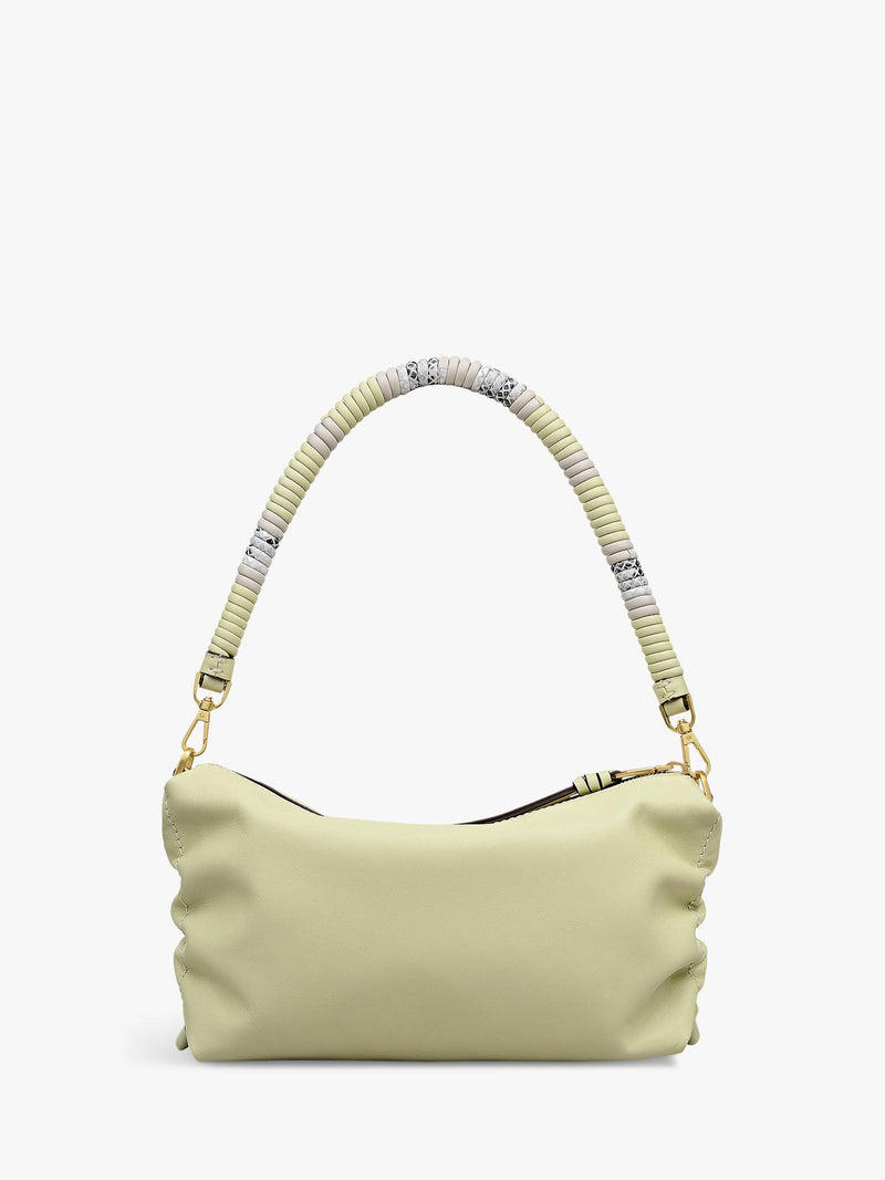 Radley Eden Row leather cross body bag lemongrass, UK version