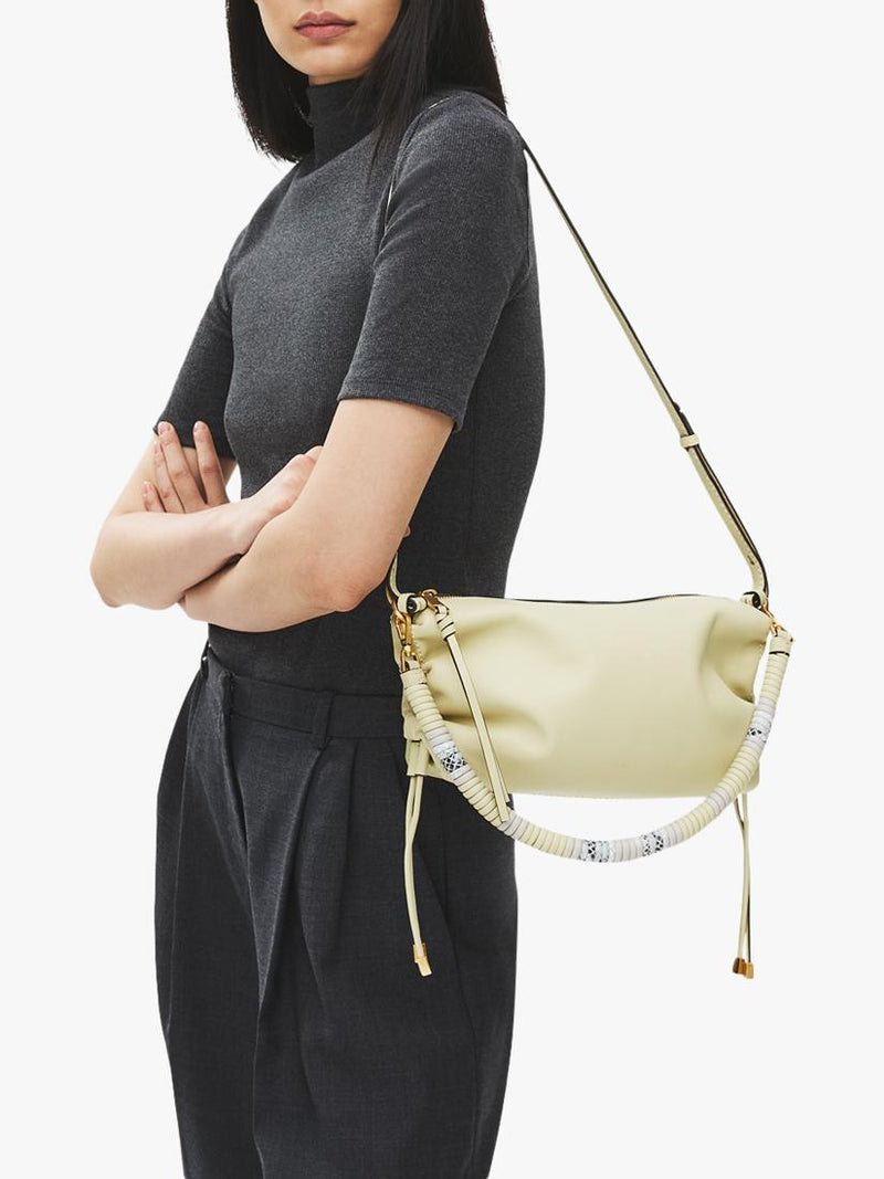 Radley Eden Row leather cross body bag lemongrass, UK version
