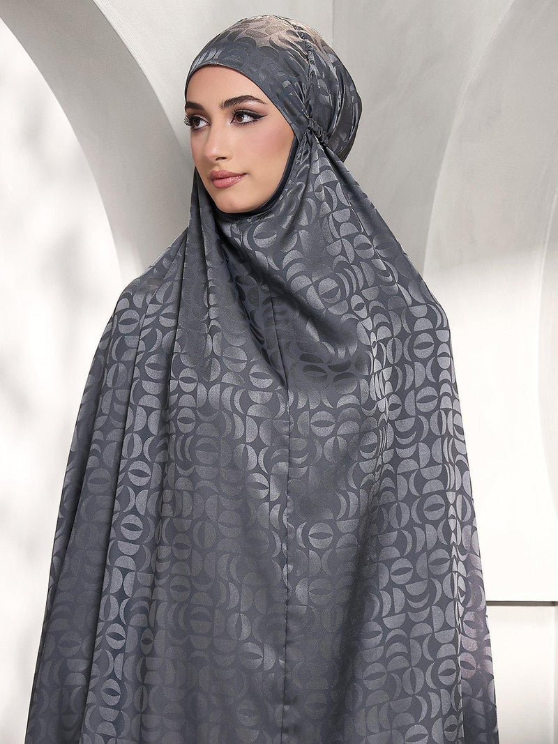 Bokitta premium prayer set jacquard scarf and skirt, UK version