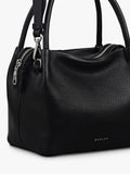 Radley Ivydale Road black leather grab bag, imported from the UK