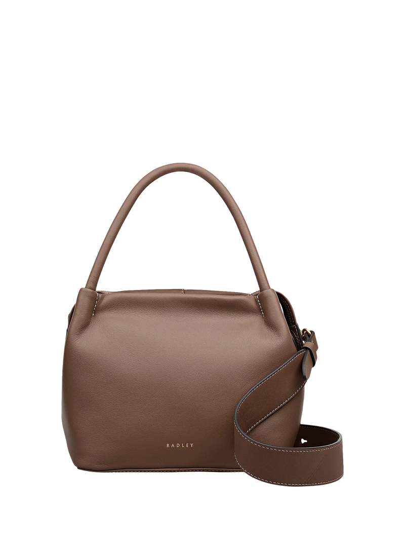 Radley leather grab bag Saddle (British brand)