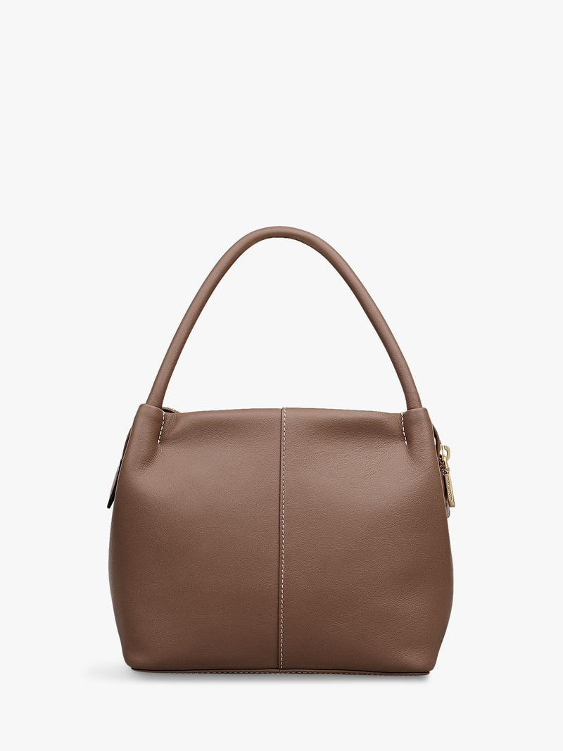 Radley leather grab bag Saddle (British brand)