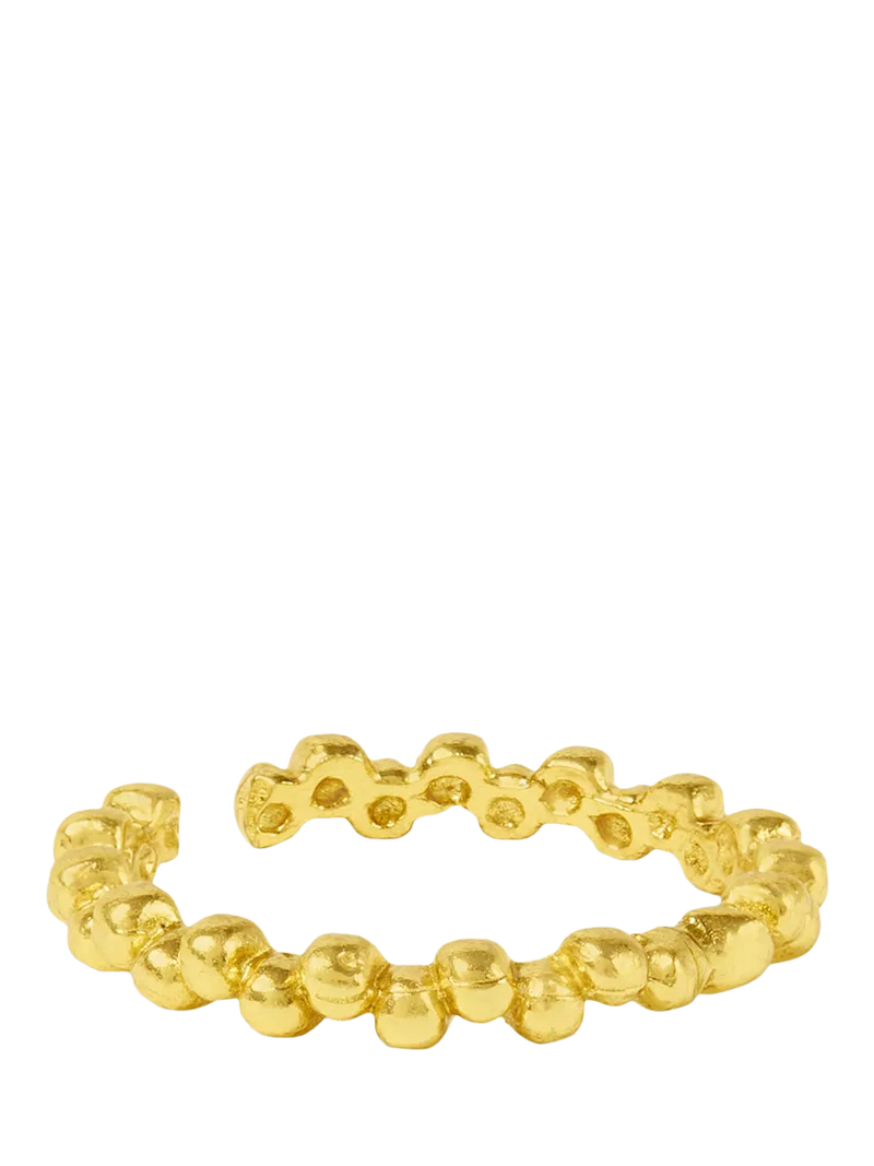 Ottoman Hands Jolene stacking ring gold adjustable, UK version