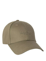 John Lewis Hackett London Cotton Tonal Branded Baseball Cap, Cargo Green- Buy online at McGrocer