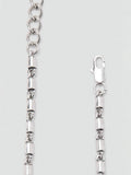 Mango silver seashell chain belt (British brand)