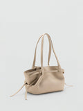 Mango off white structured tote bag, imported from the UK