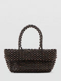 Mango beaded grab bag chocolate - British product