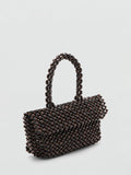 Mango beaded grab bag chocolate - British product