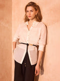 Mint Velvet handwoven leather tie waist belt - British product