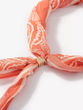 Mint Velvet floral print skinny scarf, UK version