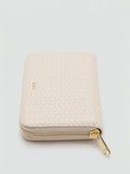 Mango compact purse in polyurethane with zip fastening (British brand)