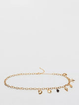 John Lewis Mango Cinturon Charm Chain Belt Gold- Buy online at McGrocer