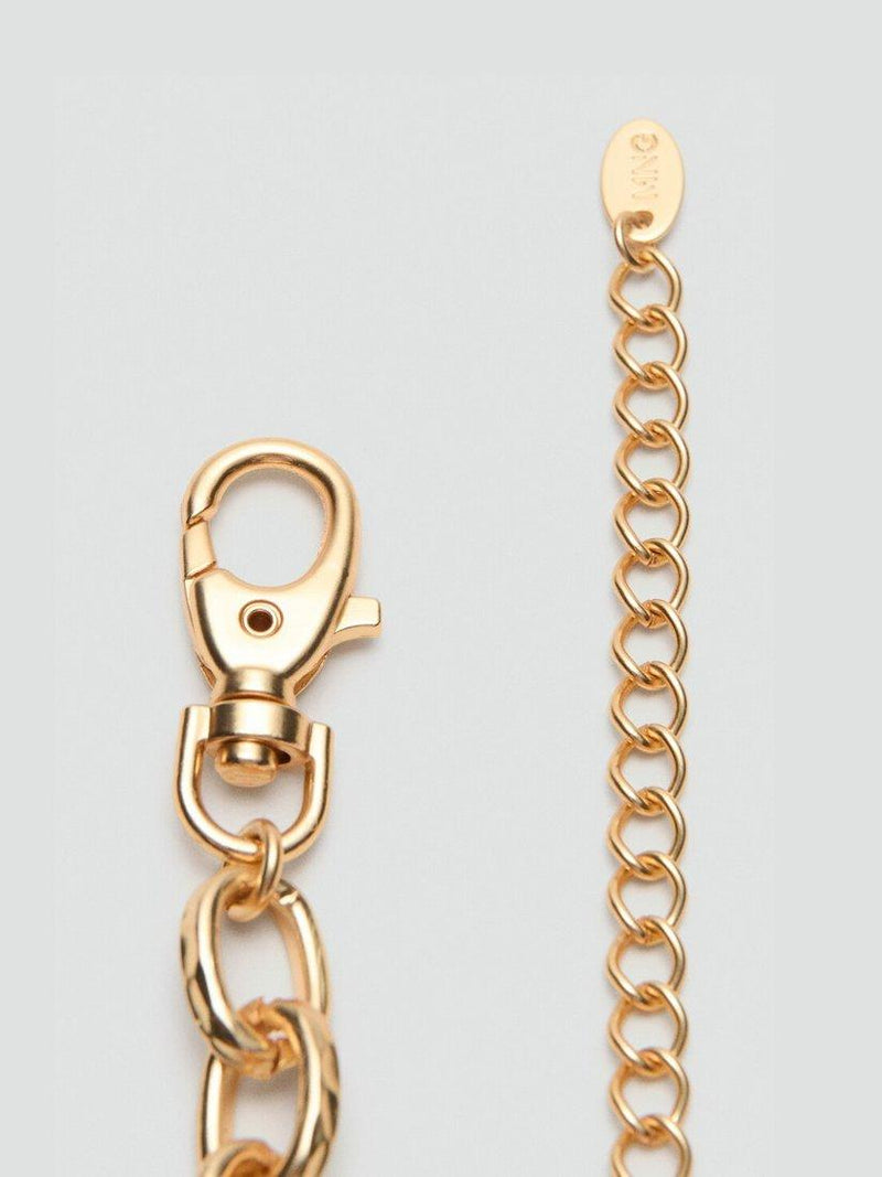 Mango charm chain belt gold, imported from the UK