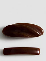 John Lewis Mango Curved Hair Clip, Brown- Buy online at McGrocer