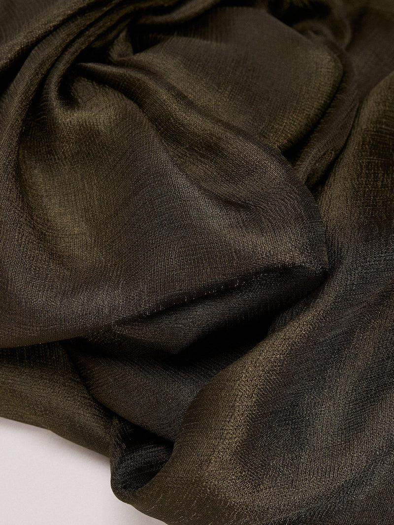 Phase Eight oversized scarf dark green - British product