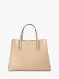 Dune London Deave twin handle tote bag taupe - British product