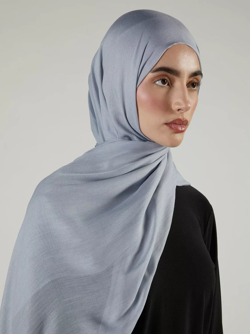 Aab modal hijab plain rectangular 110x200cm - British product