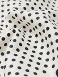 Mango lightweight polka dot square scarf 70x70cm - British product