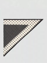 John Lewis Mango Lightweight Spot Print Scarf, Black- Buy online at McGrocer