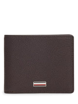 John Lewis Tommy Hilfiger Leather Signature Plaque Bifold Wallet, Brown- Buy online at McGrocer