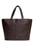 Tommy Hilfiger brown leather tote bag 60x58x15cm, imported from the UK