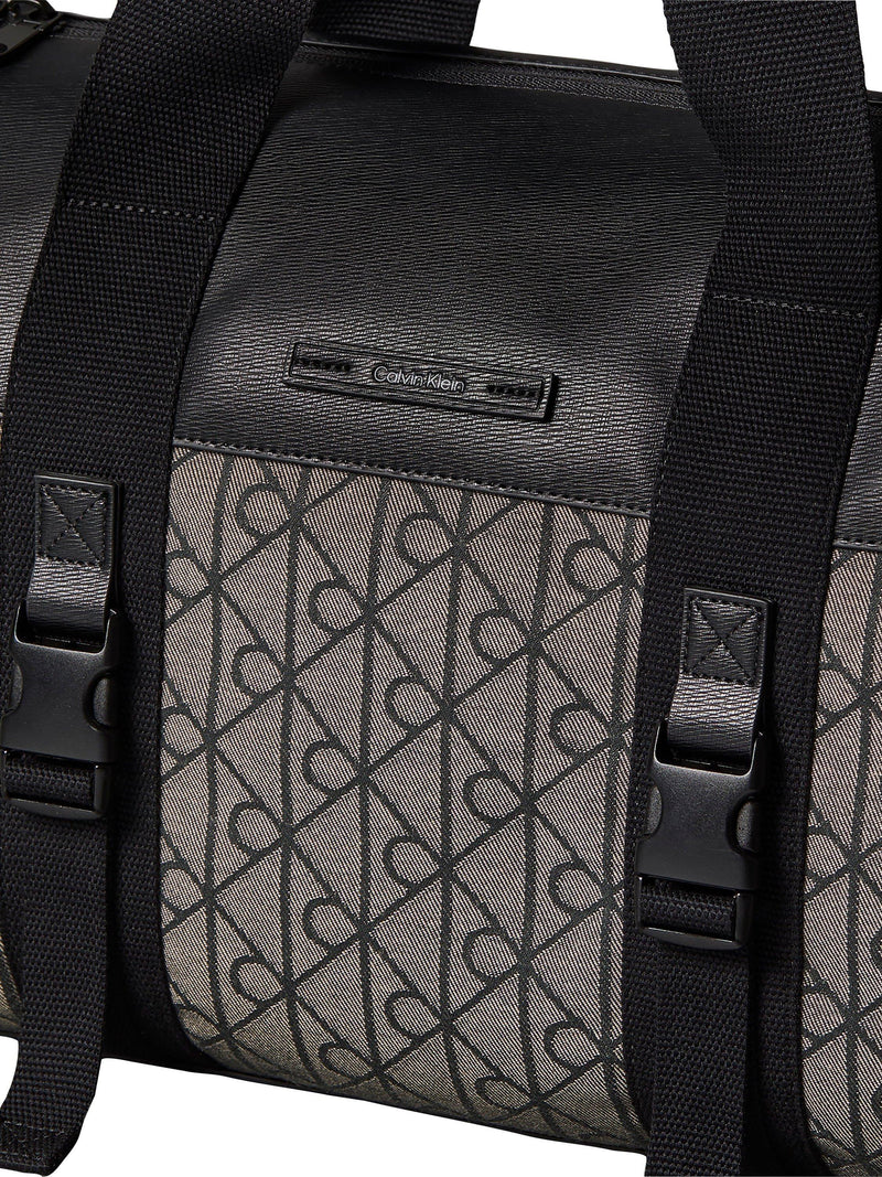 Calvin Klein Mixed Emblem holdall bag with removable strap - British product
