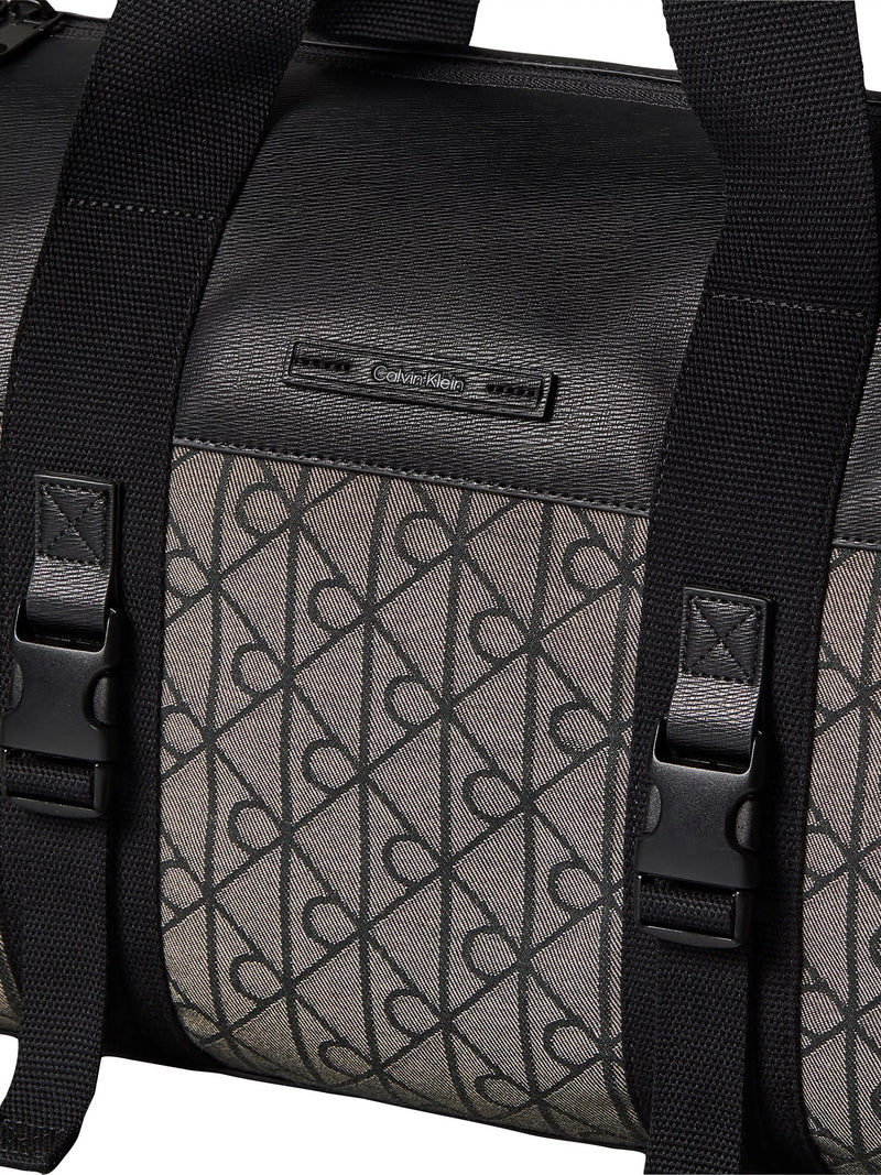 Calvin Klein Mixed Emblem holdall bag with removable strap - British product
