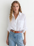 Reiss Sammy Leather Belt Tan 71cm - British product