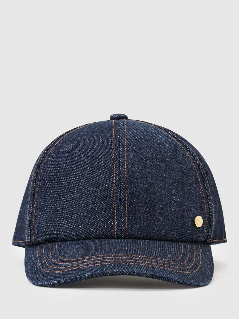 Reiss baseball cap blue cotton blend - British product