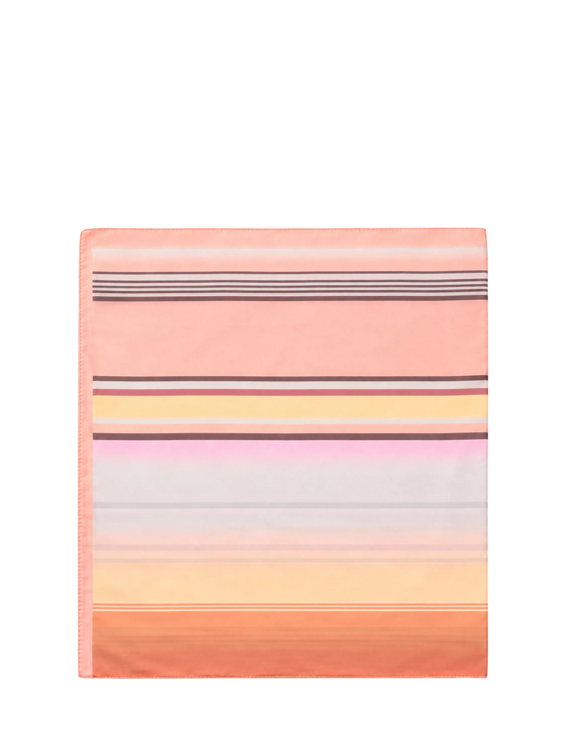 Smith & Soul multi stripe square scarf 80x80cm (British brand)