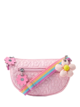 John Lewis Angels by Accessorize Kids' Quilted Flower Crossbody Bag Pink- Buy online at McGrocer