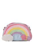 Angels by Accessorize kids rainbow crossbody bag multi (British brand)