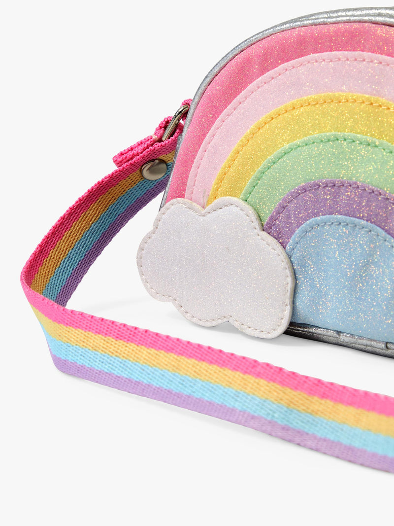 Angels by Accessorize kids rainbow crossbody bag multi (British brand)