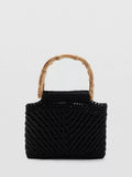 Mango structured grab bag black, imported from the UK