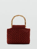 Mango structured grab bag black, imported from the UK