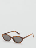Mango oval sunglasses chocolate polycarbonate lenses (British brand)