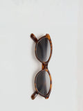 Mango oval sunglasses chocolate polycarbonate lenses (British brand)