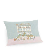 Harrods Atelier Choux Townhouse Cotton Cushion Cover for Kids' Bedroom- Buy online at McGrocer