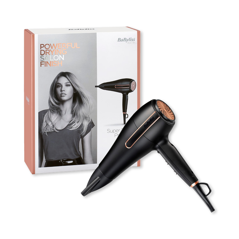 BaByliss Super Power Pro 2400 hair dryer, imported from the UK