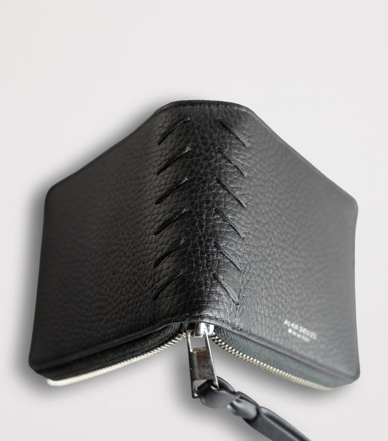 Alan Scott deerskin wallet with cashmere lining, UK version