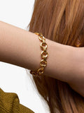 Dinny Hall chunky link bracelet gold (British brand)